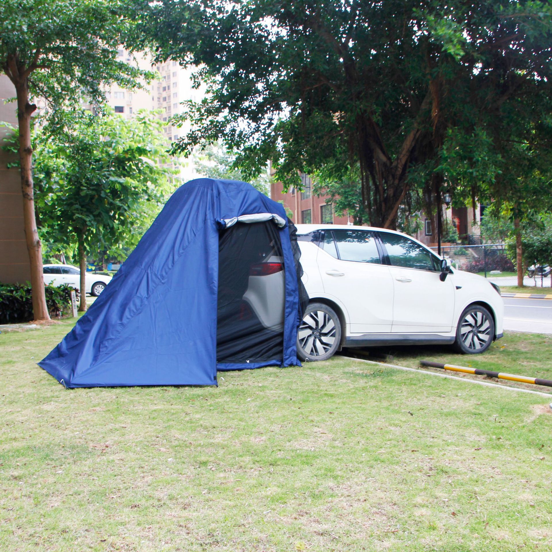 Cheap Goat Tents Outdoor Car Trunk Tent SUV Self driving Tail Tent Outdoor Camping Car Rear Tail Extension Tents Sunshade Rainproof Pergola   